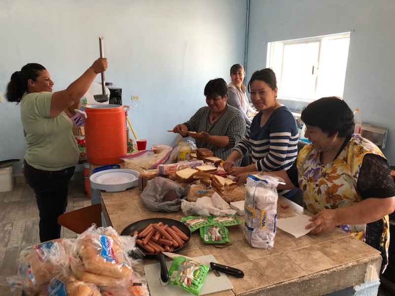 ladies cooking 